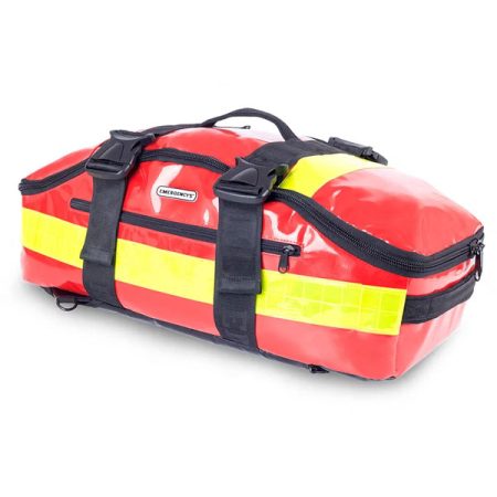 MOCHILA TRAPEZOIDAL PARA EMERGENCIAS ROJA EM13.015