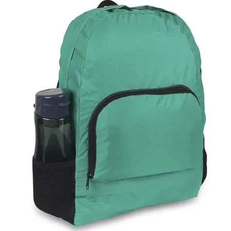 MOCHILA ENROLLABLE, VERDE EM13.047
