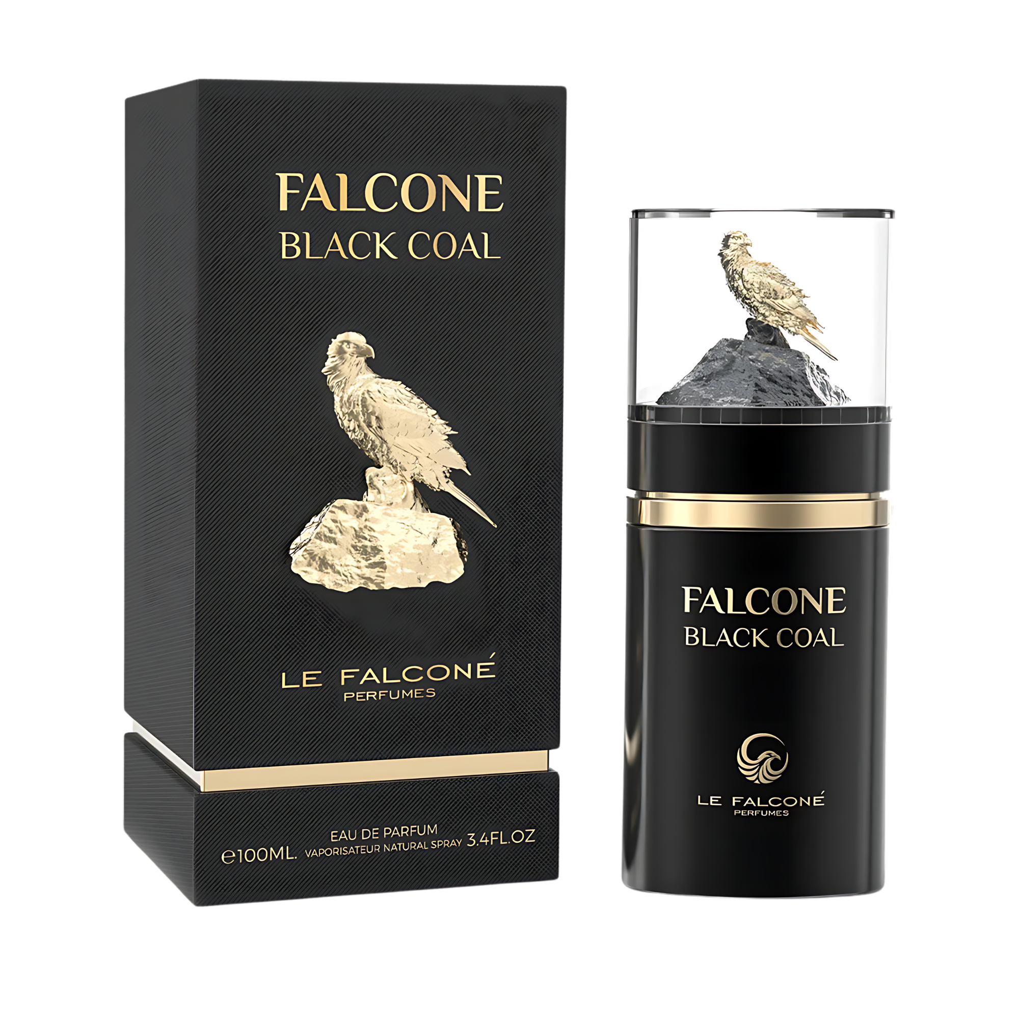 Perfumes Pack Falcone (Black Coal + Marbre + Jasper) / 100 ML - Imagen 2